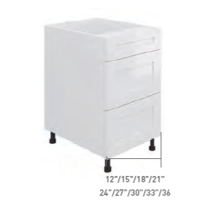 Base Cabinet - 3 Drawer