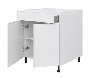 Slim Shaker Base Cabinet - Door & Drawer