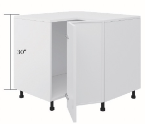Slim Shaker Base Cabinet - Corner