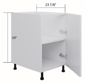 Slim Shaker Base Cabinet - Full Height Door