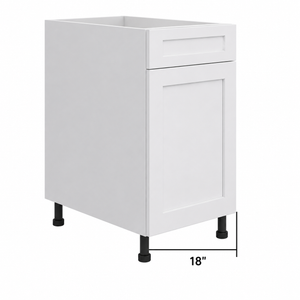Base Cabinet - Waste Bin & Drawer (18")