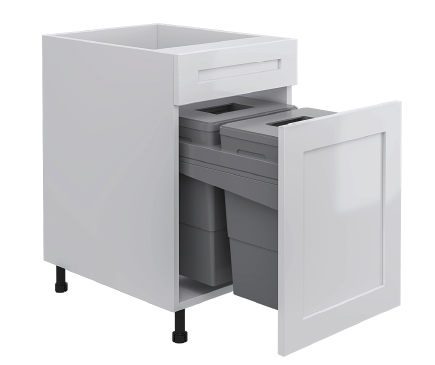 Base Cabinet - Waste Bin & Drawer (18")