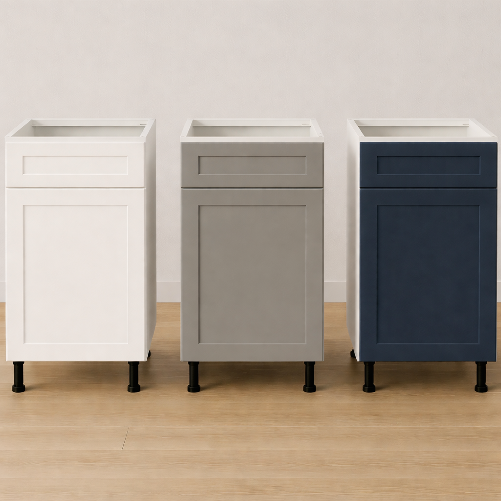 Base Cabinet - Waste Bin & Drawer (18")