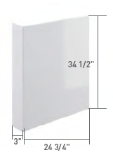 Panel - Dishwasher L-shape End Panel