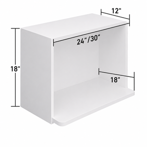 Wall Cabinet - Microwave (18"H)