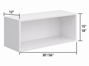Wall Cabinet - Open No Shelves