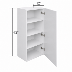 Wall Cabinet - Standard 1 Door (30" - 42"H)