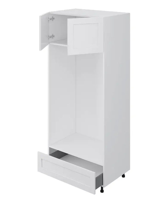 Slim Shaker Pantry Cabinet - Double Wall Oven