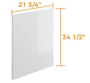 Vanity - Panel - Flat Finished Panel