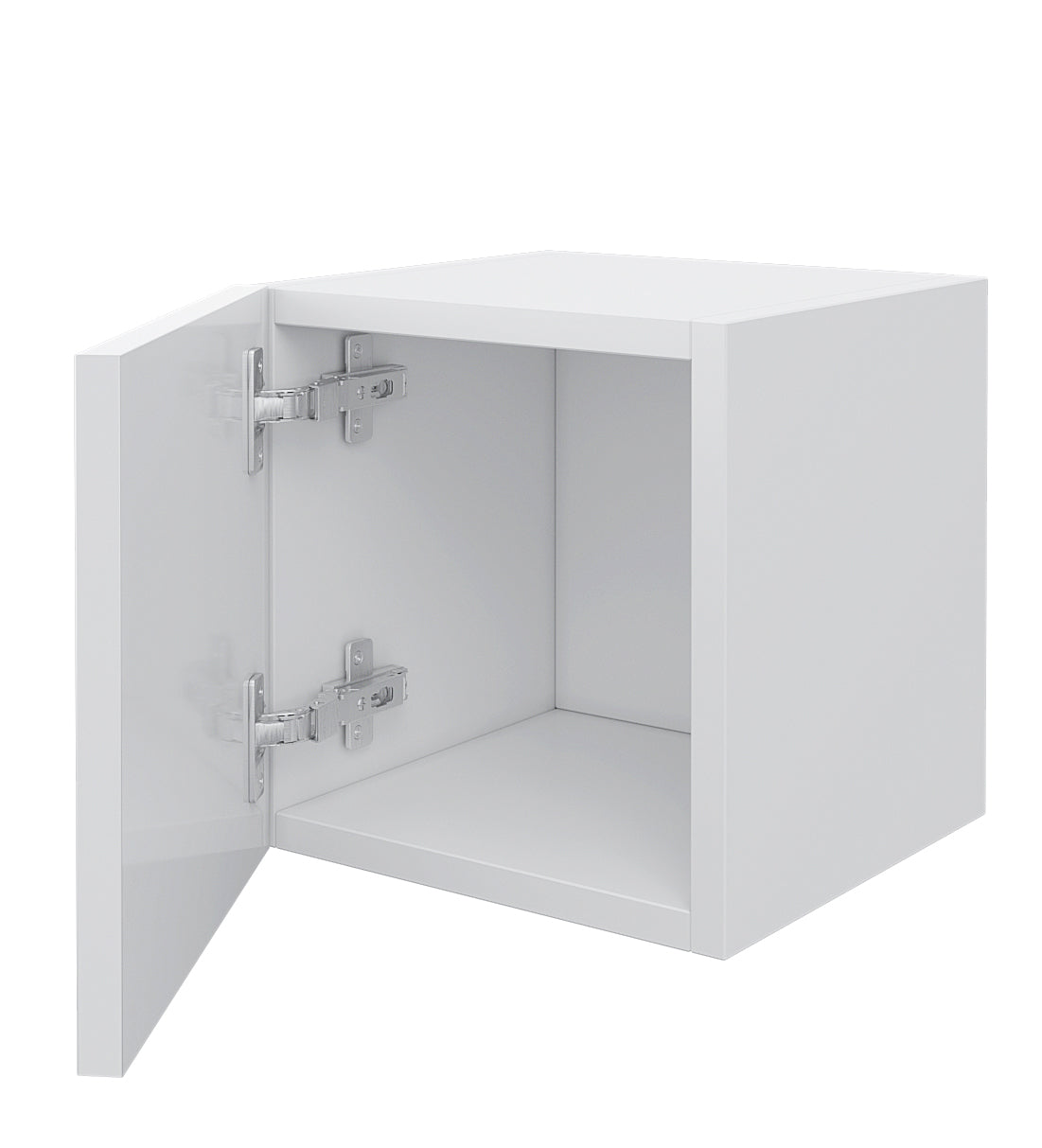 Slim Shaker Wall Cabinet - Short 1 Door (12"H)
