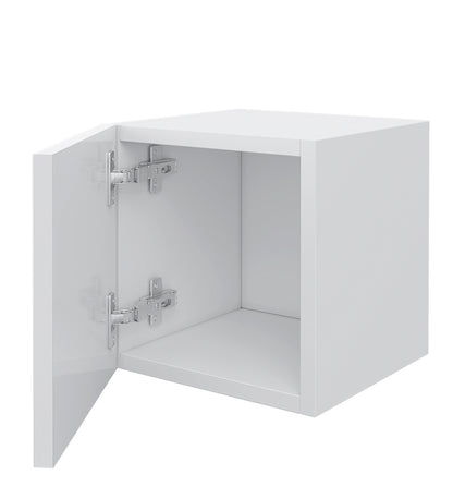 Slim Shaker Wall Cabinet - Short 1 Door (12"H)