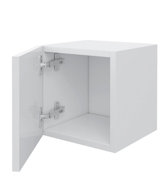 Slim Shaker Wall Cabinet - Short 1 Door (12"H)