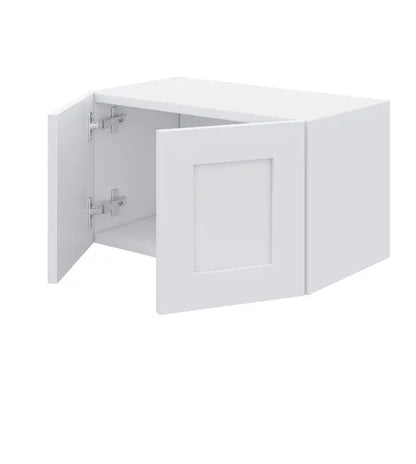Slim Shaker Wall Cabinet - Short 2 Door (12" - 24"H)