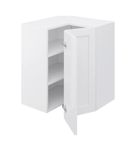 Slim Shaker Wall Cabinet - Corner (Easy Reach) (12" - 42"H)