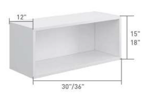 Wall Cabinet - Open No Shelves